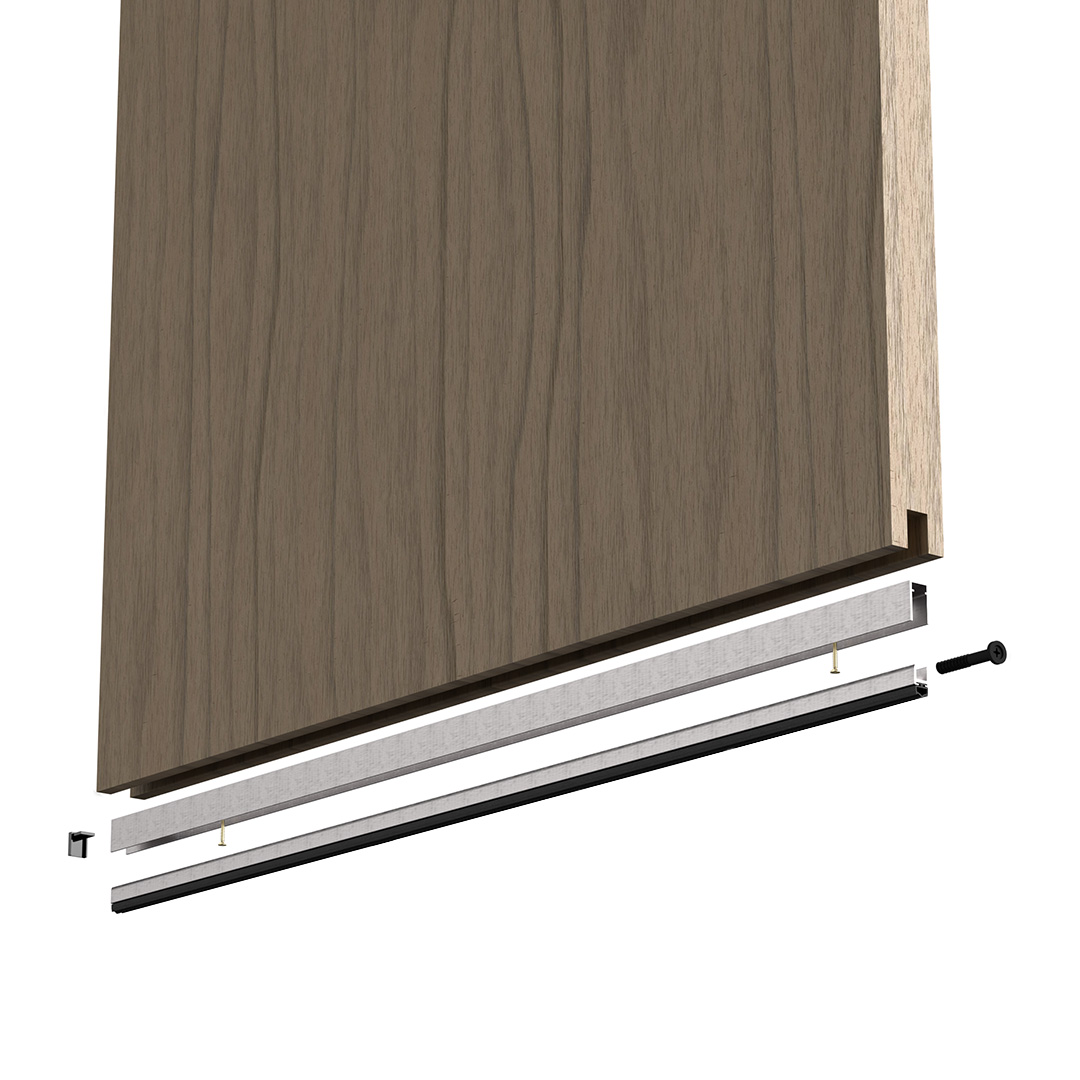 VEDA PORTA AUTO EMBUTIDO SLIM 142CM